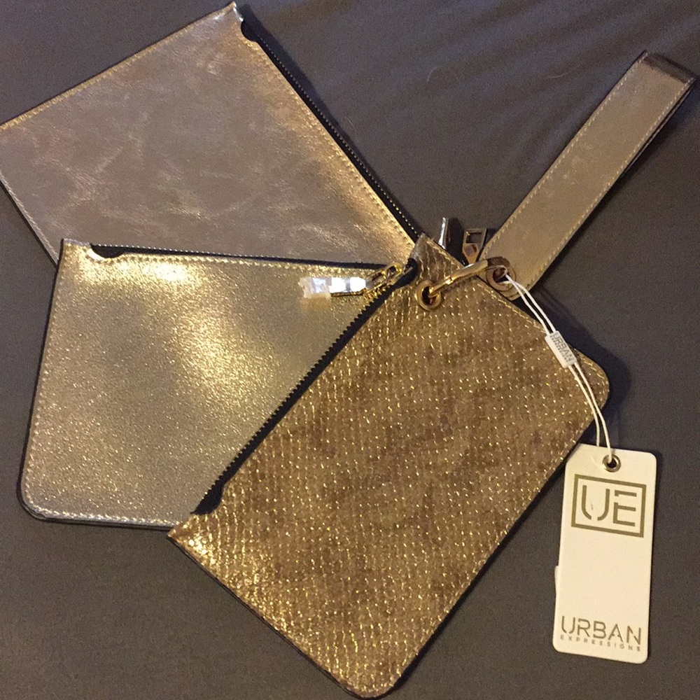 NWT Urban Expressions 3 in 1 Wristlet